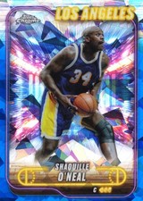 2024-25 Topps Chrome Sapphire Edition - Shaquille O'Neal #171 Los Angeles Lakers