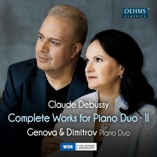 Debussy 1862-1918 - Debussy: Complete Works for Piano Duo, Volume  CD Album 