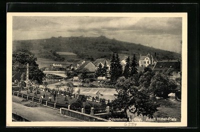 Odernheim a. Glan, Ansichtskarte, Platz 