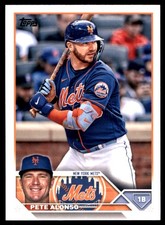 Pete Alonso 2023 Topps #20 New York Mets MLB READ FREE SHIPPING AutographDen