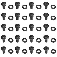 AxcessAbles 10-32 Rackmount Screws - 20 Sets of Rack Rail Screws and Washers -19