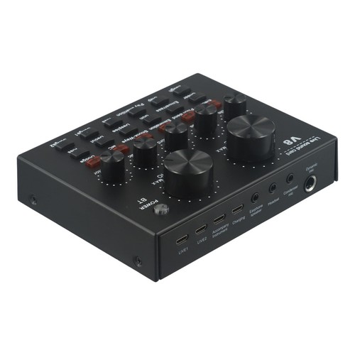 V8 Sound Card Set Ideal for Streamers Using For Computer or Mobile Devices - Bild 8 von 12