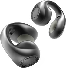 Clip-On Earbuds,Comfort Air Cushion Open Ear Earbuds Wireless Bluetooth 5.4 Mult