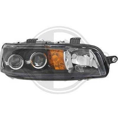 Hauptscheinwerfer Diederichs 3453982 für Fiat Rechts