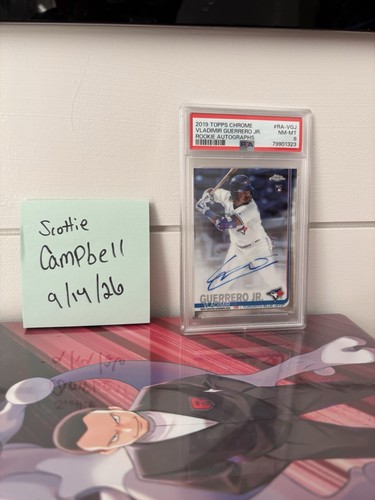 2019 Topps Chrome Rookie Autographs Vladimir Guerrero Jr. #RA-VGJ (AU, RC)