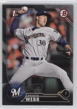 2016 Bowman Draft Draft Picks Silver 179/499 Braden Webb #BD-82 j2c
