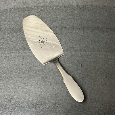 Georg Jensen Denmark MITRA Stainless -Large Solid Fish Serving Knife 8 5/8 In.