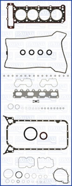 Ajusa Dichtungsvollsatz Motor 50186600 FüR Mercedes Klasse W202 Model S202 180-image