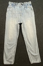 American Eagle Outfitters Retro Mom Jeans Women s Sz 4 Short Denim Distressed