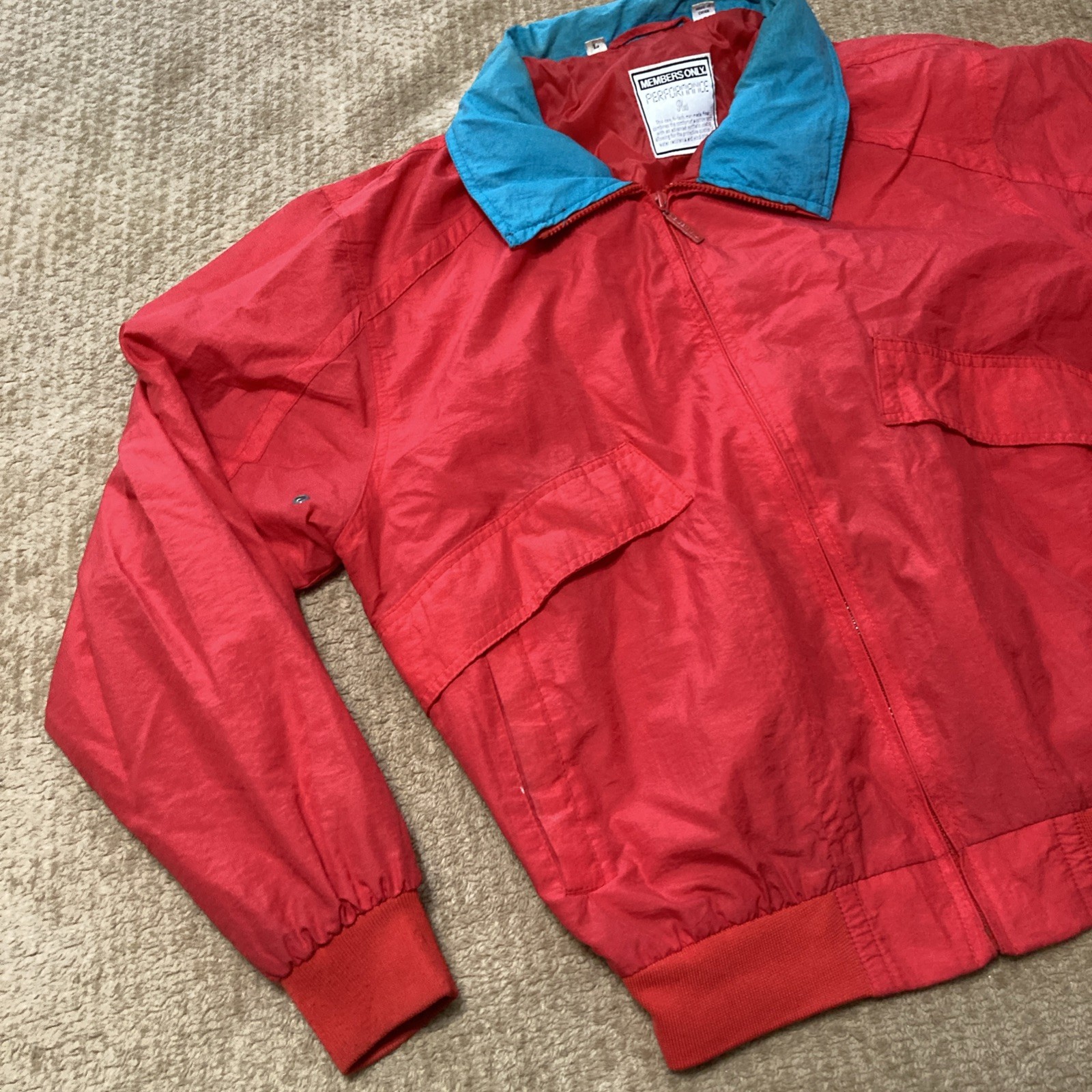 Members Only Performance Plus Jacket Men Large Bl… - image 4