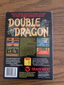 NES Nintendo Double Dragon CIB