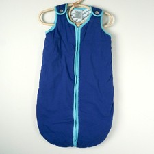 Baby DeeDee Sleep Nest Sleeping Bag Kids S 0-6M Blue 2.5 TOG Wearable Blanket