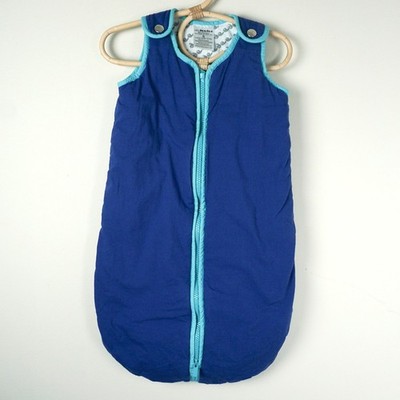 Baby DeeDee Sleep Nest Sleeping Bag Kids S 0-6M Blue 2.5 TOG Wearable Blanket