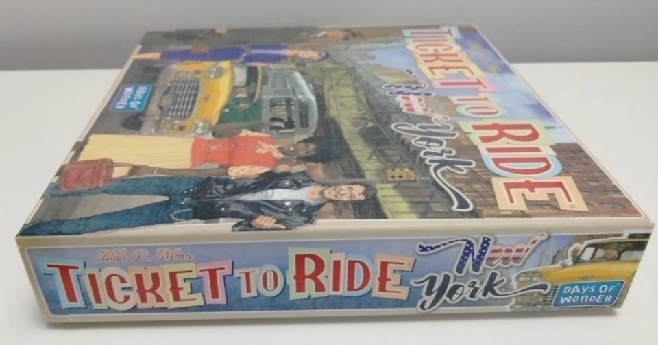 Ticket to Ride New York Board Game Days of Wonder Complete 2 to 4 Players Used - Image 3 of 4