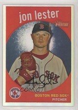 2008 Topps Heritage Chrome Refractor 358/559 Jon Lester #C178 fm0