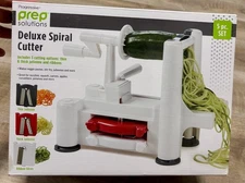 Prep Solutions Deluxe Spiral Cutter – 5-Piece Set, New in Box