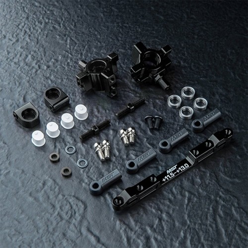 Juego de frotamiento trasero MST aluminio TMB negro para 1/10 RMX EX MRX S PRO FRX # 210719BK