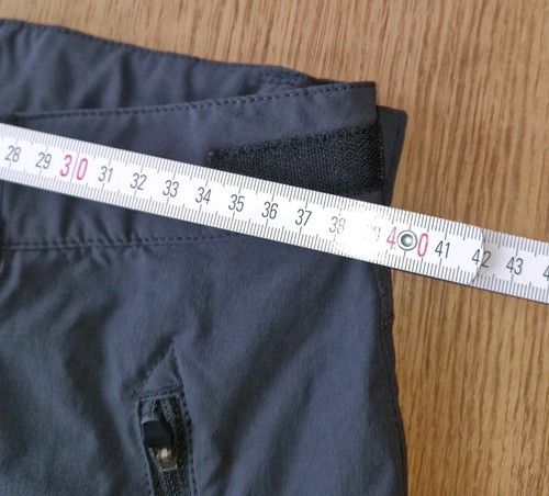 "VAUDE" Trekkinghose "Women's Farley Stretch Capri T-Zip II" Größe 38 / s long - Bild 9 von 13