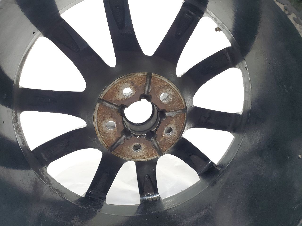 2017 Maserati Levante OEM Black Front Wheel Rim 19x9.5