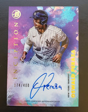 2021 Bowman Inception Oswald Peraza Prospect Auto 174/400 #PA-OP Yankees