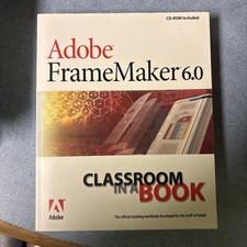 Adobe Photoshop 6.0 Classroom in a Book  CD-ROM Paperback Adobe Press 2000