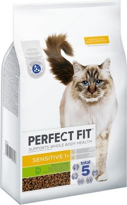 Perfect Fit Adult Sensitive Truthahn Trockenfutter Katze 750g-7kg
