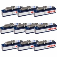 10X Bosch ZüNdkerze Doppelplatin FüR Nissan Qashqai +2 I J10 JJ10 1.6 Renault