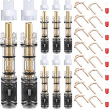 8 Replacement Cartridge Stem Kits for MOEN 1225 / 1225B - Fits Moentrol w/Lube
