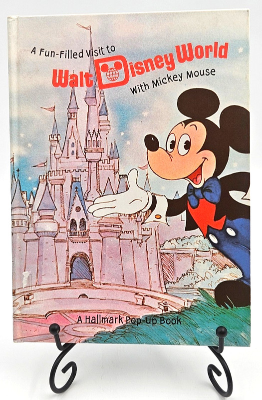 Fun- Filled Visit to Walt Disney World with Mickey Mouse Hallmark Pop-Up Book