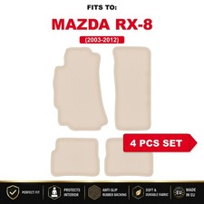 Fußmatten Automatten Velours Premium für Mazda RX-8 2003-2012 4-tlg