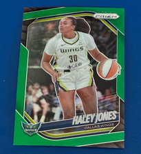 2025 Panini Prizm WNBA Green Prizm #43 Haley Jones Dallas Wings