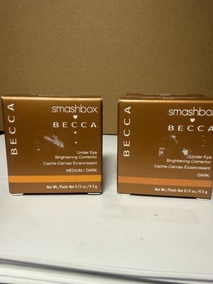 Smashbox Becca Under Eye Brightening Corrector, MEDIUM DARK, 0.15 oz NIB