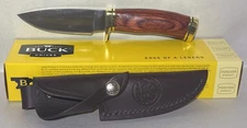 FB - Buck 192 Vanguard Knife Walnut Handle w/ Leather Sheath - BK1