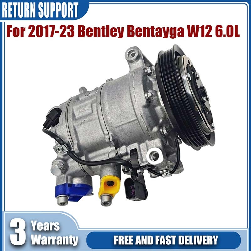 Bentley Bentayga Speed 2017-2023 Compressor with bracket P/N 4M0816803N