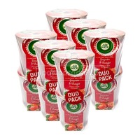 (30,56 Eur/Kg) 12 X Air Wick WohlfüHl Kerze Duftkerze Zimtzauber Bratapfel