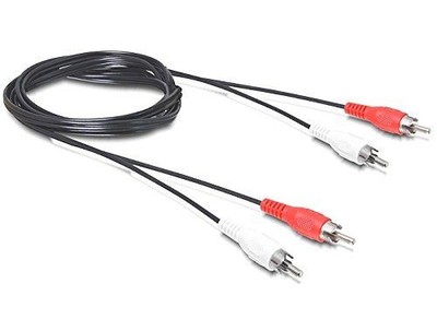 DeLOCK Kabel 2Â x cinchplug > 2Â x cinchplugÂ -Â 1,5Â m 84003