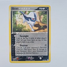 Absol 18/110 Rare EX Holon Phantoms Pokemon Card 2006 NM