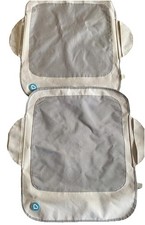2 Munchkin Protect Booster Chair Covers Gray 17x20.5