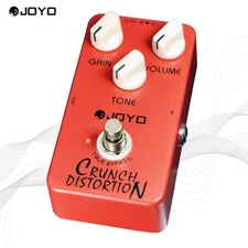 JOYO Crunch Distortion Guitar Pedal British Marshall Classic Rock Distortion
