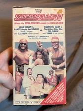SummerSlam 88 VHS Wrestling WWF/WCW Coliseum Video 1988 Hulk Hogan Macho Man M$M