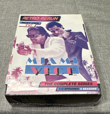 Miami Vice: The Complete Series (DVD, 2007, 27-Disc Set) for sale