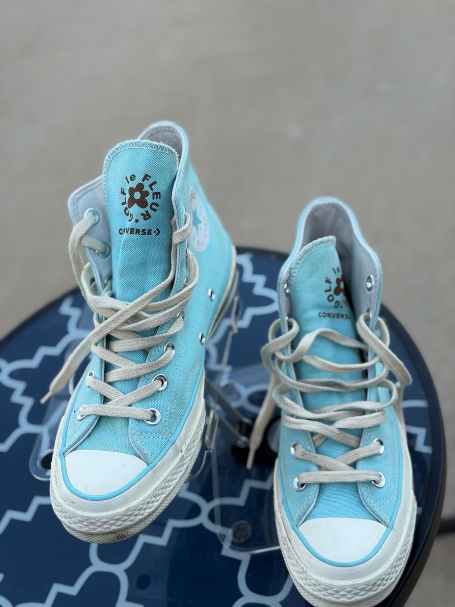 Converse x GOLF le FLEUR* Chuck 70 High Top Bachelor Blue Size