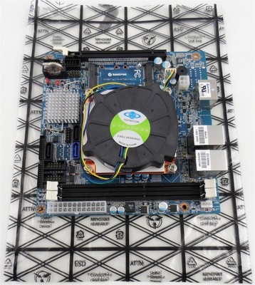 Kontron KTH81/mITX Motherboard with Intel i7-4790S CPU and Cooler Used