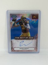 2025 Bowman University Best - #BOA-DLI Drake Lindsey Blue Refractor Auto /150