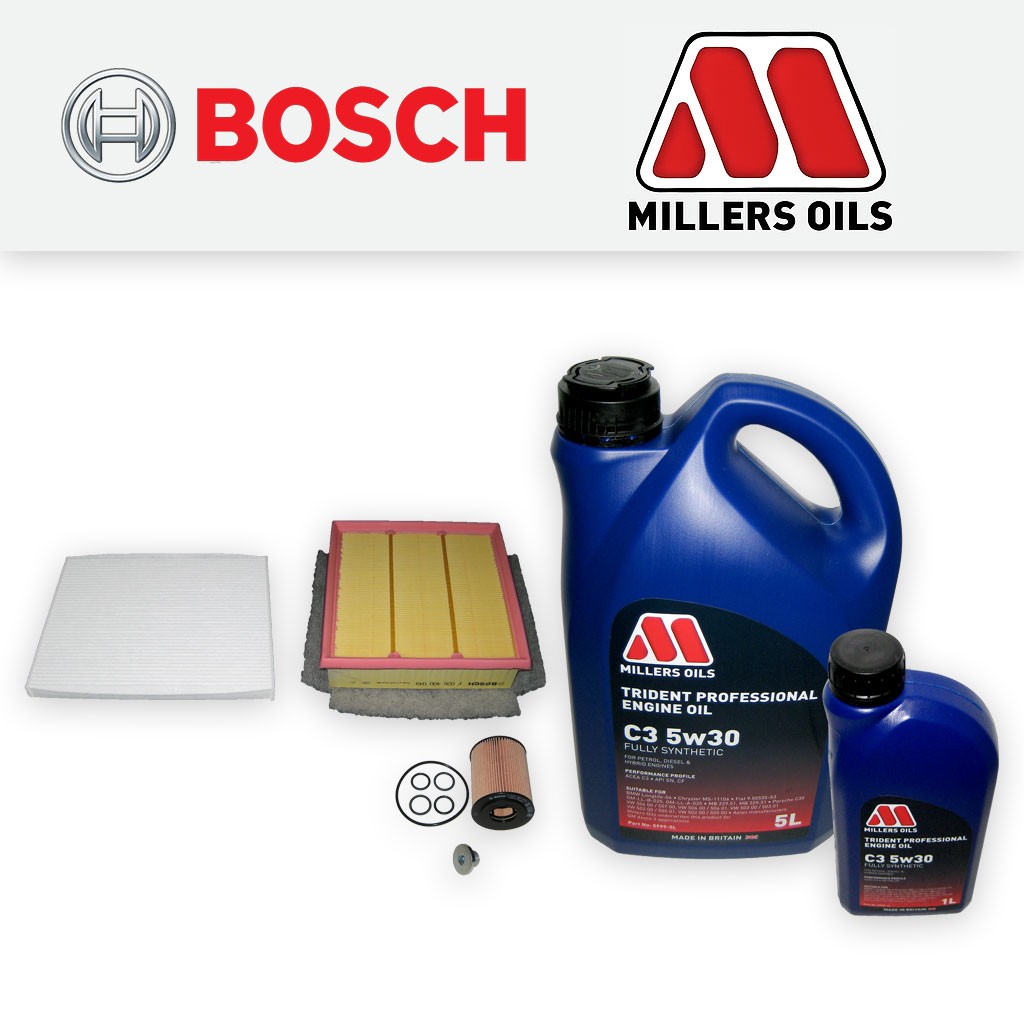 SERVICE KIT OPEL VAUXHALL CORSA D MK3 1.7 CDTI OIL AIR CABIN FILTER +OIL (06-14)