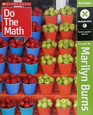 SCHOLASTIC DO THE MATH: MULTIPLICATION C, WORKSPACE By Marilyn Burns  Mint 