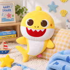 Pinkfong Baby Shark Plush Doll 30cm Soft Stuffed Character Toy Korea Official