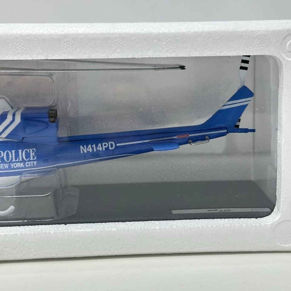 2004 Newray 1/48 Nypd Bell 412 Helicopter N414PD SS-21535A - Image 3 of 4