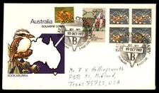 Mayfairstamps Australia 1977 Balaklava Kookaburra Bird Cover aaw_63113