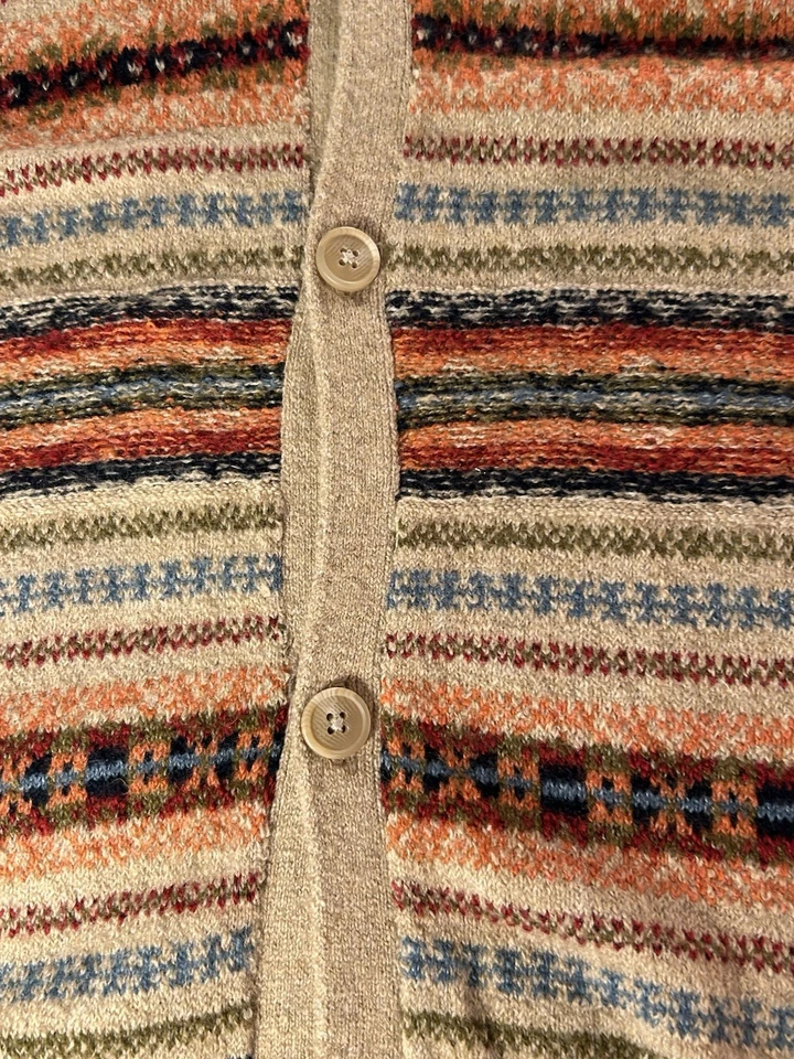 Chaleco abuelo unisex antiguo azul marino tan suave, unisex, extra grande Foto 3 de 4